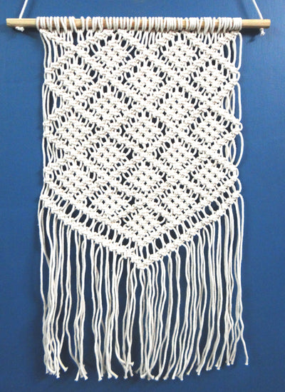 LIVINPARADISE | Macrame Wall Hanging | Woven Boho Chic Wall Décor | Beautiful Art | Handmade Woven Tapestry | Natural Colour | 20×30 Inch