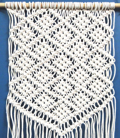 LIVINPARADISE | Macrame Wall Hanging | Woven Boho Chic Wall Décor | Beautiful Art | Handmade Woven Tapestry | Natural Colour | 20×30 Inch