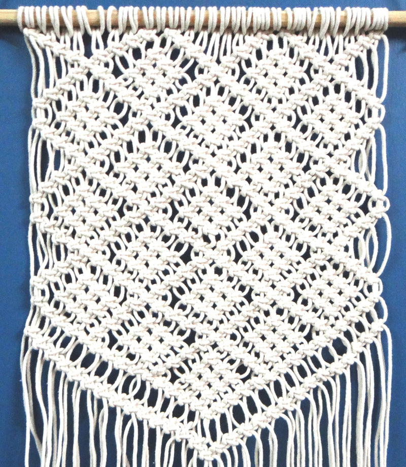 LIVINPARADISE | Macrame Wall Hanging | Woven Boho Chic Wall Décor | Beautiful Art | Handmade Woven Tapestry | Natural Colour | 20×30 Inch