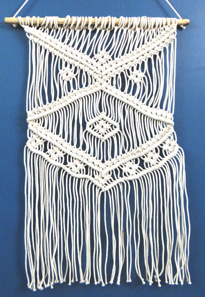 LIVINPARADISE | Macrame Wall Hanging | Woven Boho Chic Wall Décor | Beautiful Art | Handmade Woven Tapestry | Natural Colour | 20×28Inch