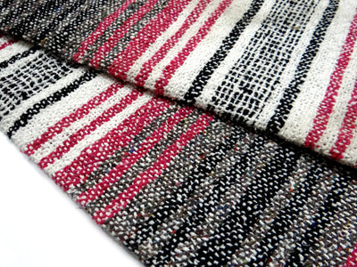 LIVINPARADISE | Authentic Falsa Blanket | Recycled Throw and Blanket | Picnic or Camping | Home Decor & Everyday Use | Indoor and outdoor | Size 50" x 80" APPROX| Pink