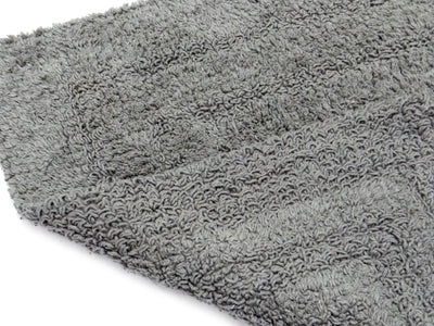 Livinparadise Bathmats 100% Cotton Gray color 50x80 CMS or 20x32 Inches Pack of 2