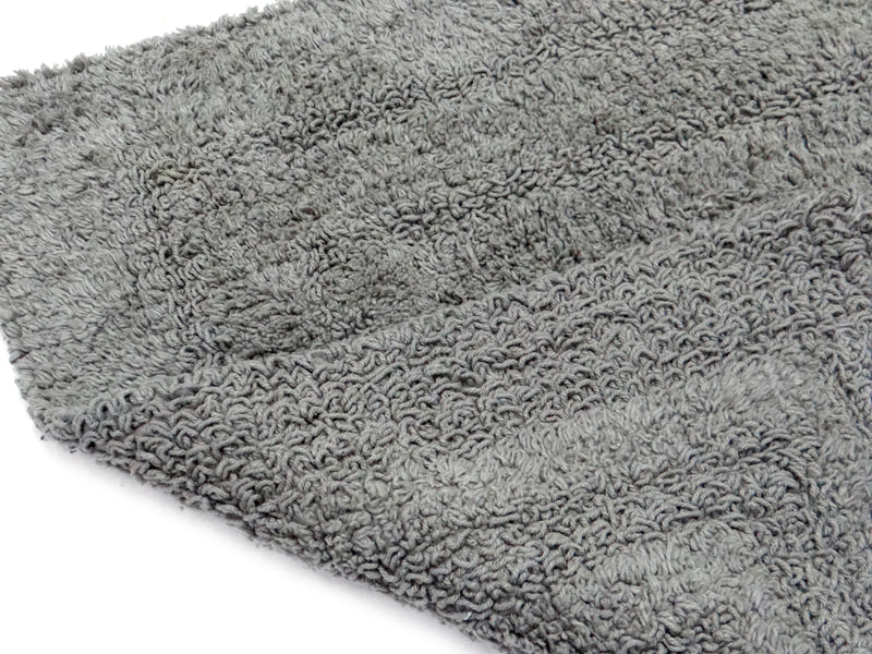 Livinparadise Bathmats 100% Cotton Gray color 50x80 CMS or 20x32 Inches Pack of 2