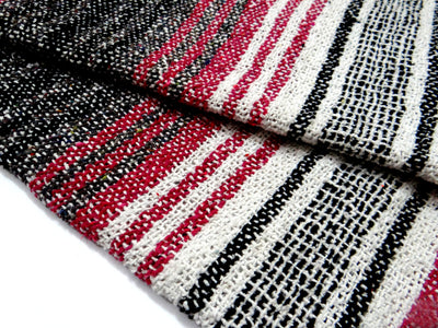 LIVINPARADISE | Authentic Falsa Blanket | Recycled Throw and Blanket | Picnic or Camping | Home Decor & Everyday Use | Indoor and outdoor | Size 50" x 80" APPROX| Pink