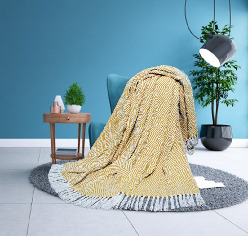 Yellow Throw