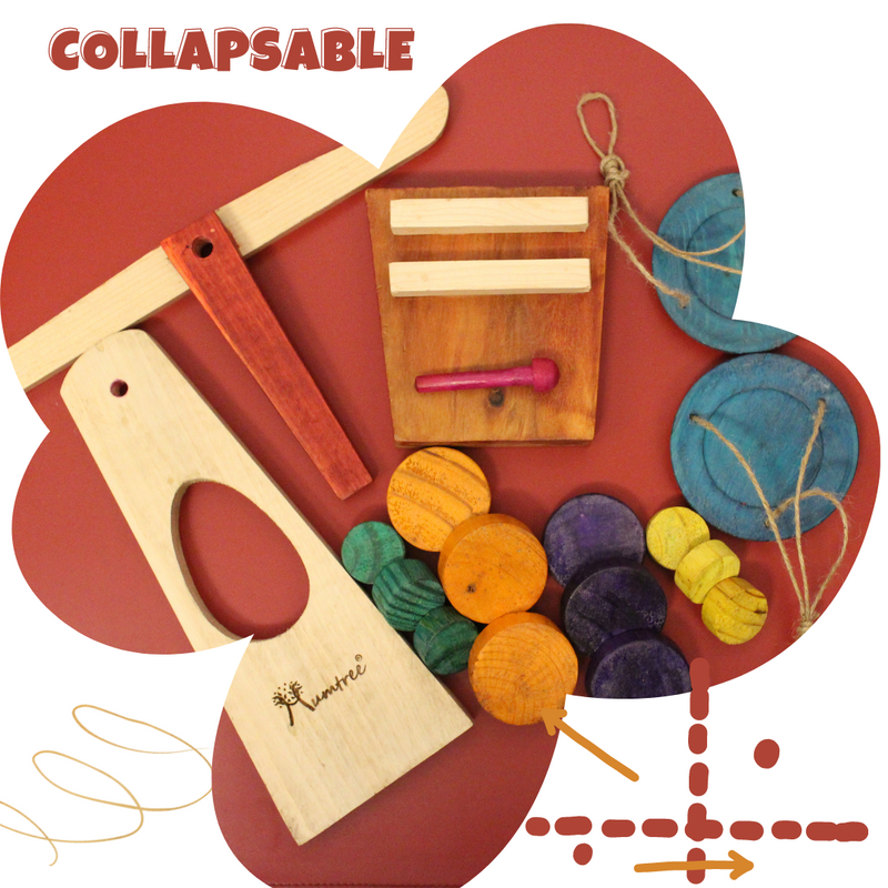 Livinparadise Balancing Tree – Self-Assemble Weighing Balance with Equations for kids 5+