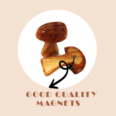 Magnetic Vegetables – 5 Wooden Vegetables with Knife for kids 1+