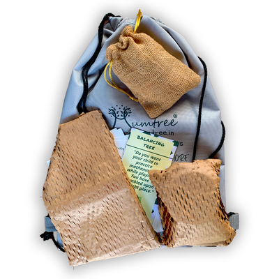 Livinparadise Balancing Tree – Self-Assemble Weighing Balance with Equations for kids 5+