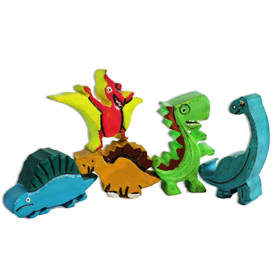 Dino Park Sew Habitat – Sew & Knot Activity for kids 4-6 Years