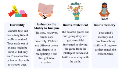 Mystery Box – Montessori Lock box with Adventure Puzzle for kids 4+