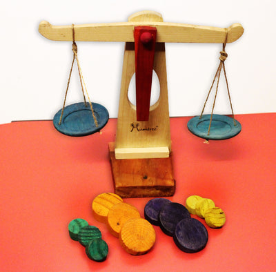 Livinparadise Balancing Tree – Self-Assemble Weighing Balance with Equations for kids 5+