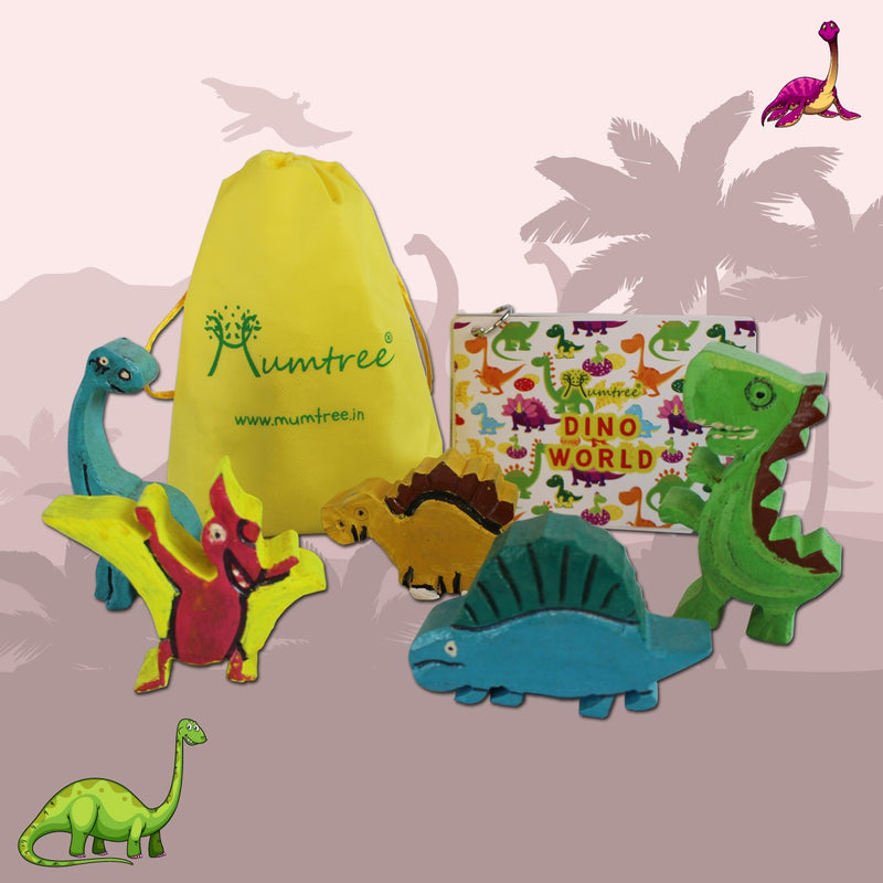 Dino Park Sew Habitat – Sew & Knot Activity for kids 4-6 Years