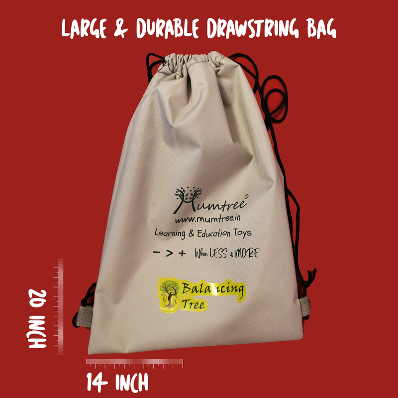 Livinparadise Balancing Tree – Self-Assemble Weighing Balance with Equations for kids 5+