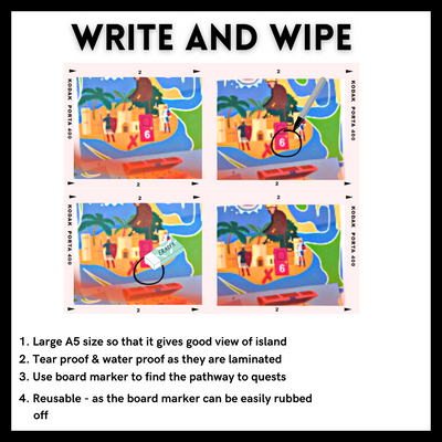 Mystery Box – Montessori Lock box with Adventure Puzzle for kids 4+