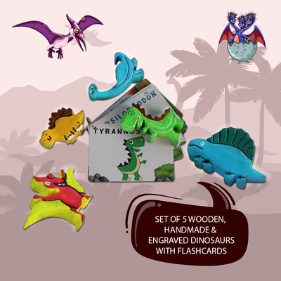 Dino Park Sew Habitat – Sew & Knot Activity for kids 4-6 Years